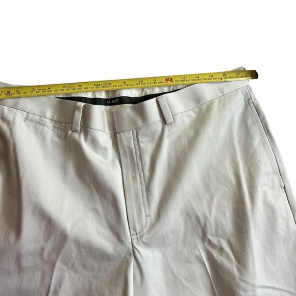 L.L. Bean Men’s Natural Fit Chino Pants 37x29 | 100% Cotton Dress Trousers - Picture 4 of 12